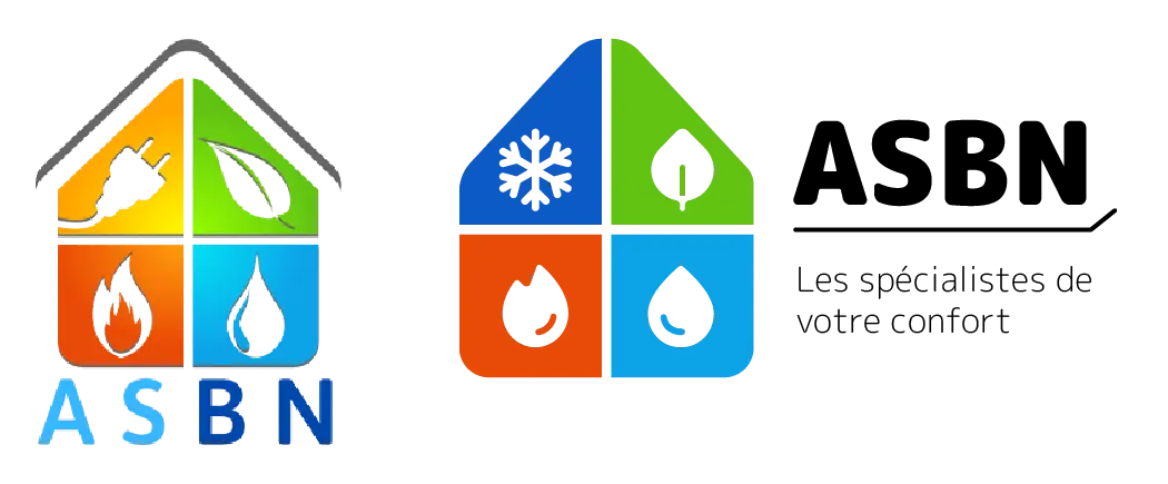 Ancien et nouveau logo d'ASBN par Lomaly