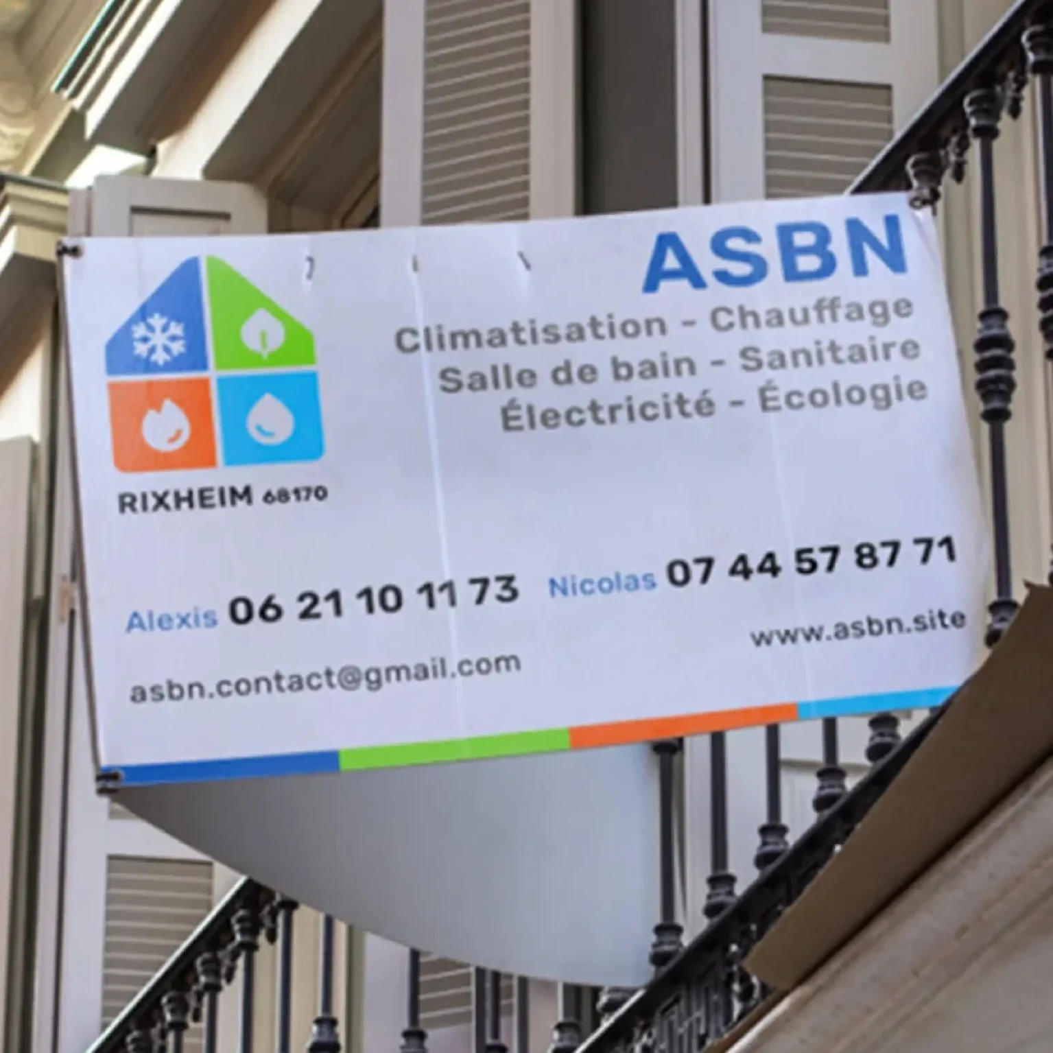 Pancarte ASBN à Rixheim par Lomaly